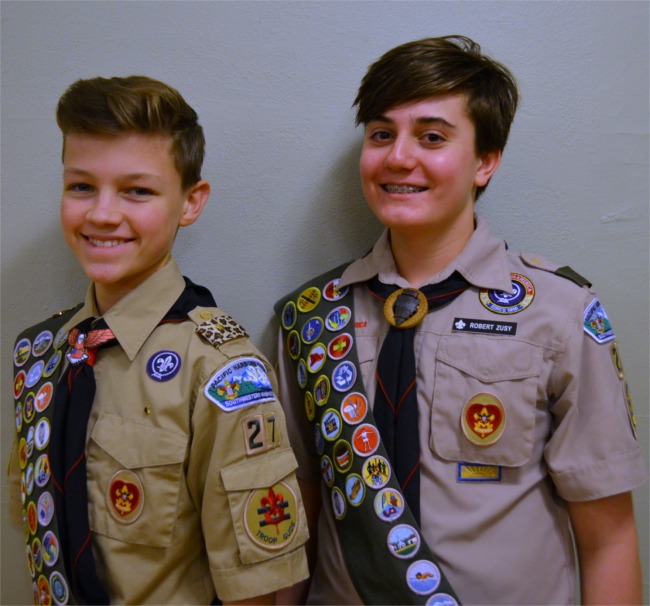 Read more: Eagle Scouts Aidan Toney and Robert Zusy