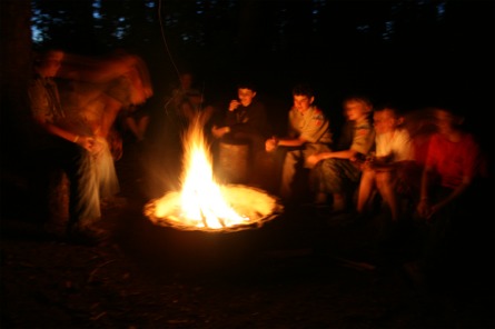 Campfire memories of Camp Hahobas