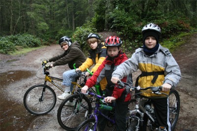Mountain Biking at Banner Forest