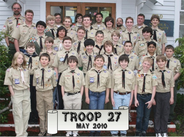 About Troop 27 of Fox Island, WA