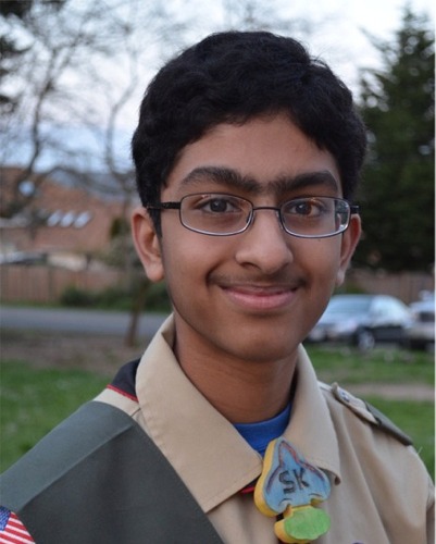 Read more: Eagle Scout Sravan Konda