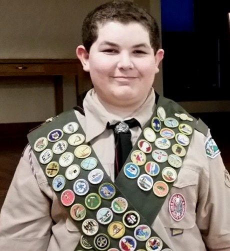 Eagle Scout Spencer Trop