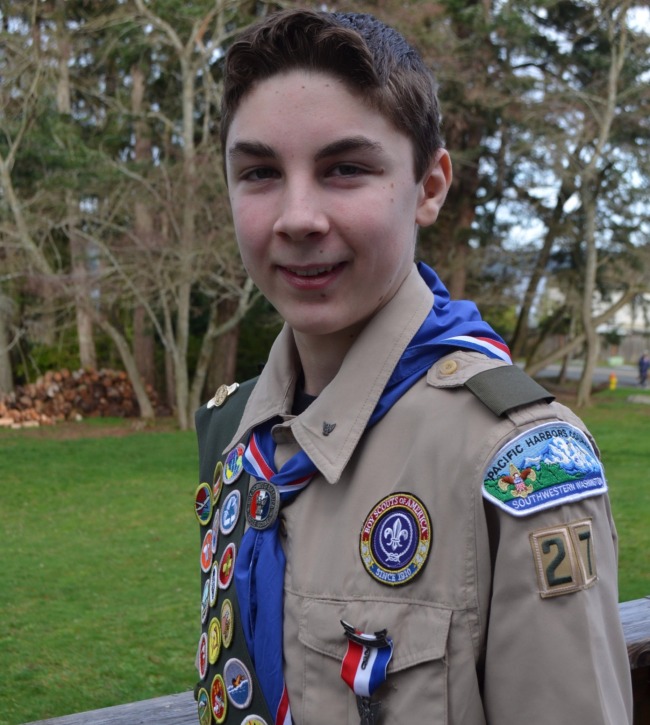 Read more: Eagle Scout Tristen Reid