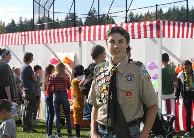 Eagle Scout Tristen Reid