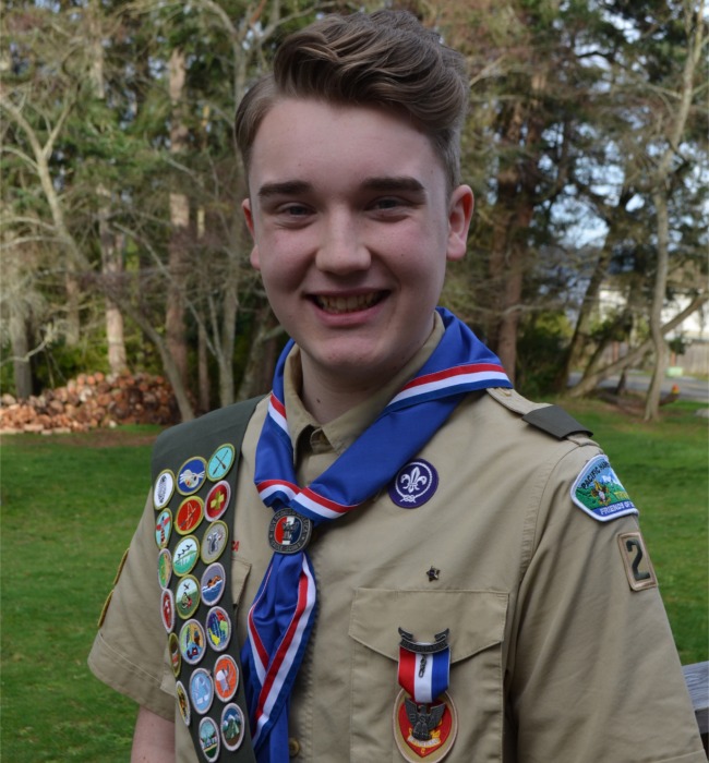 Eagle Scout Alex Morgan