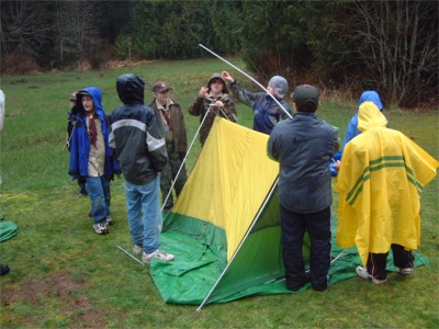 Tent Raising